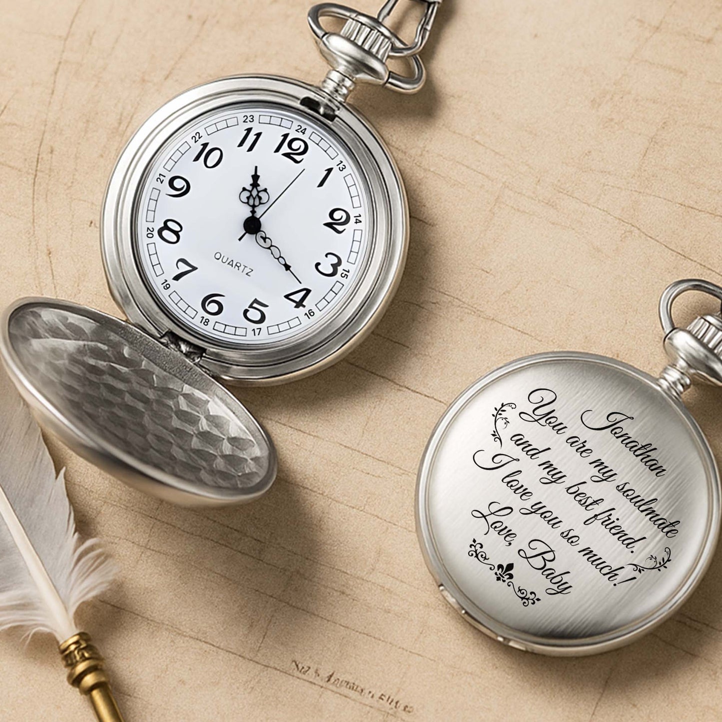 You Are My Soulmate And My Best Friend, Floral Accents