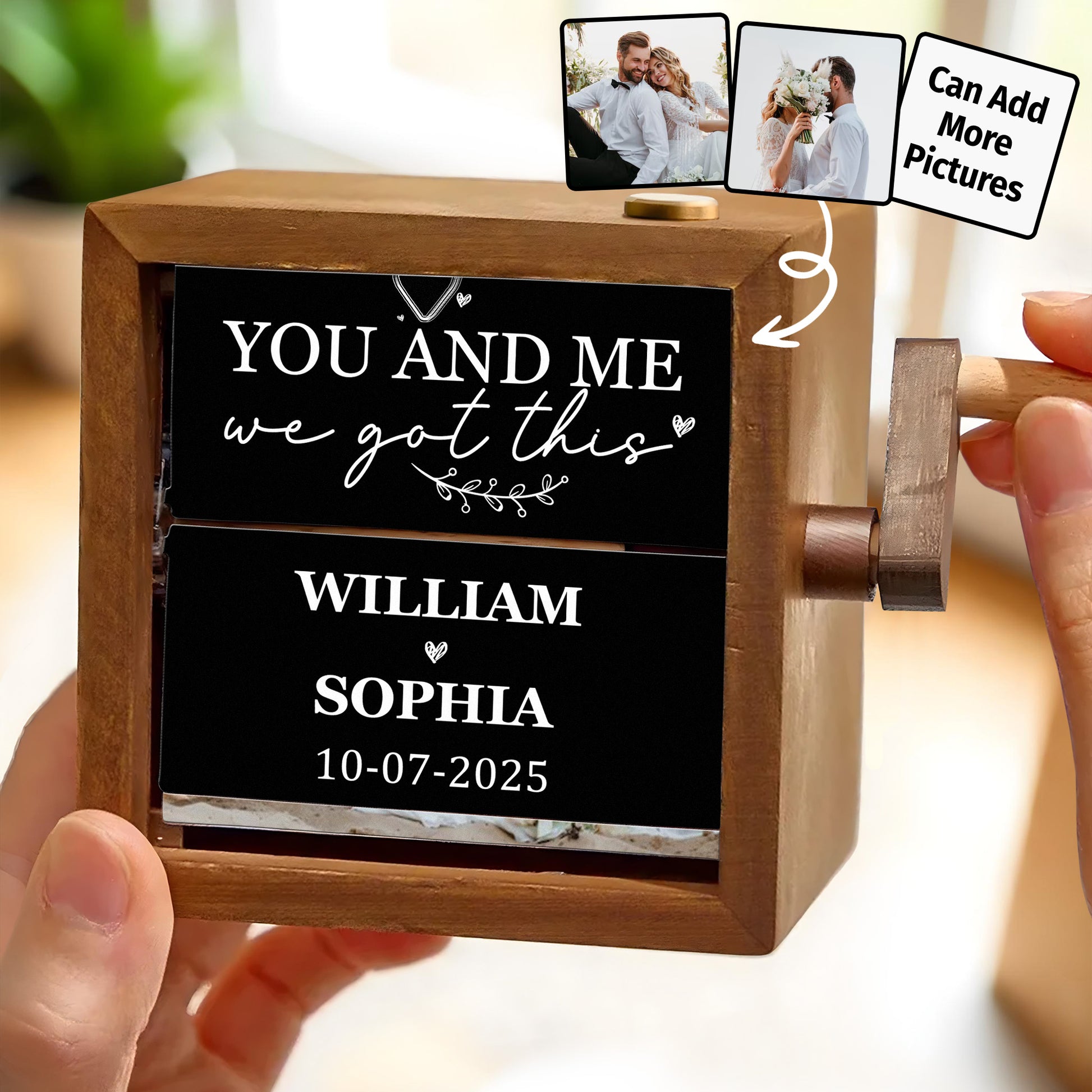 You And Me We Got This, Heart, LED Lights