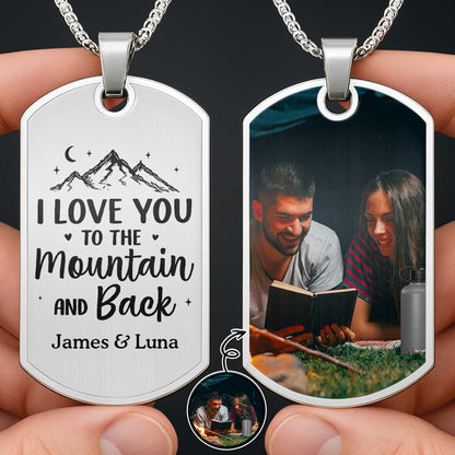 I Love You To The Mountain And Back Necklace