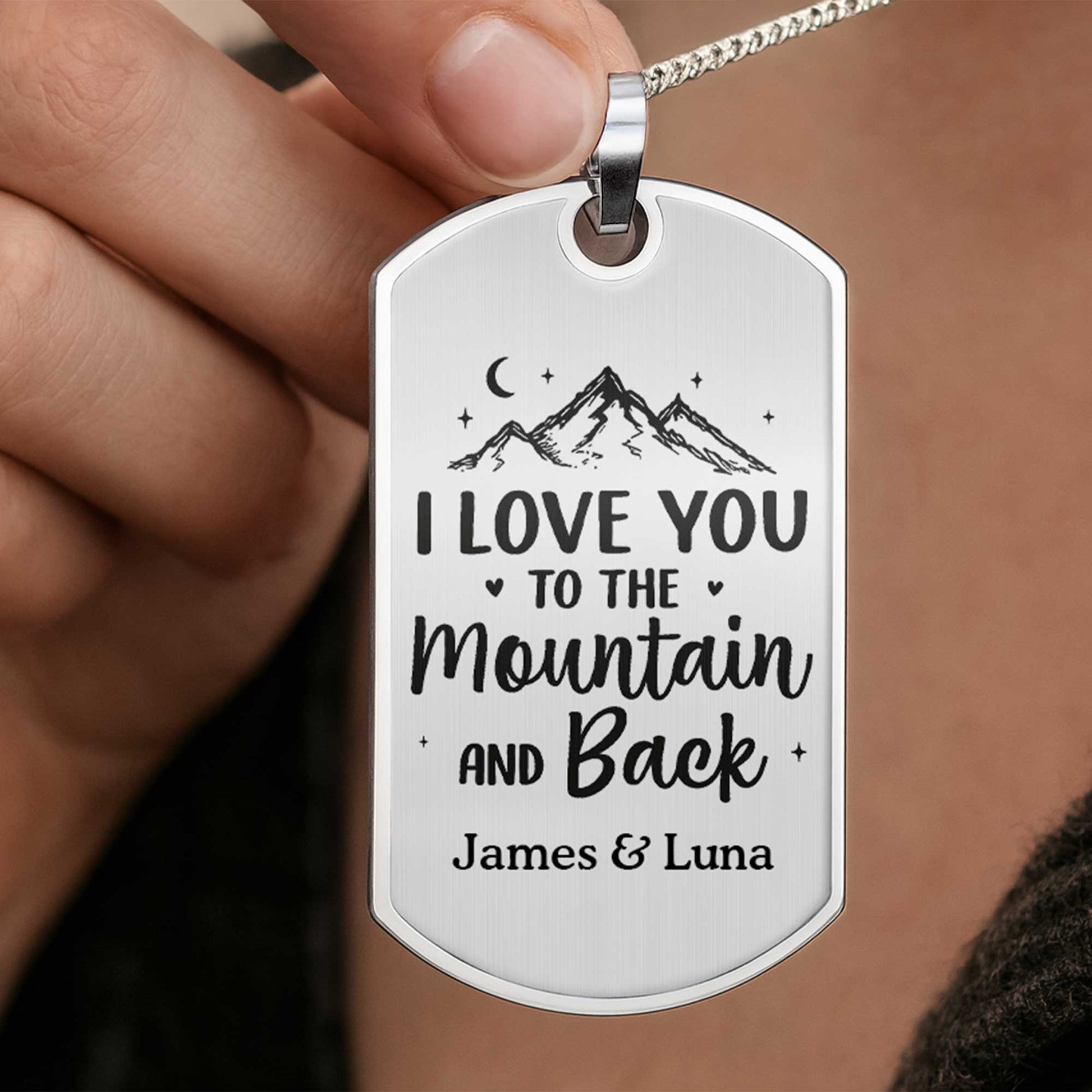 I Love You To The Mountain And Back Necklace