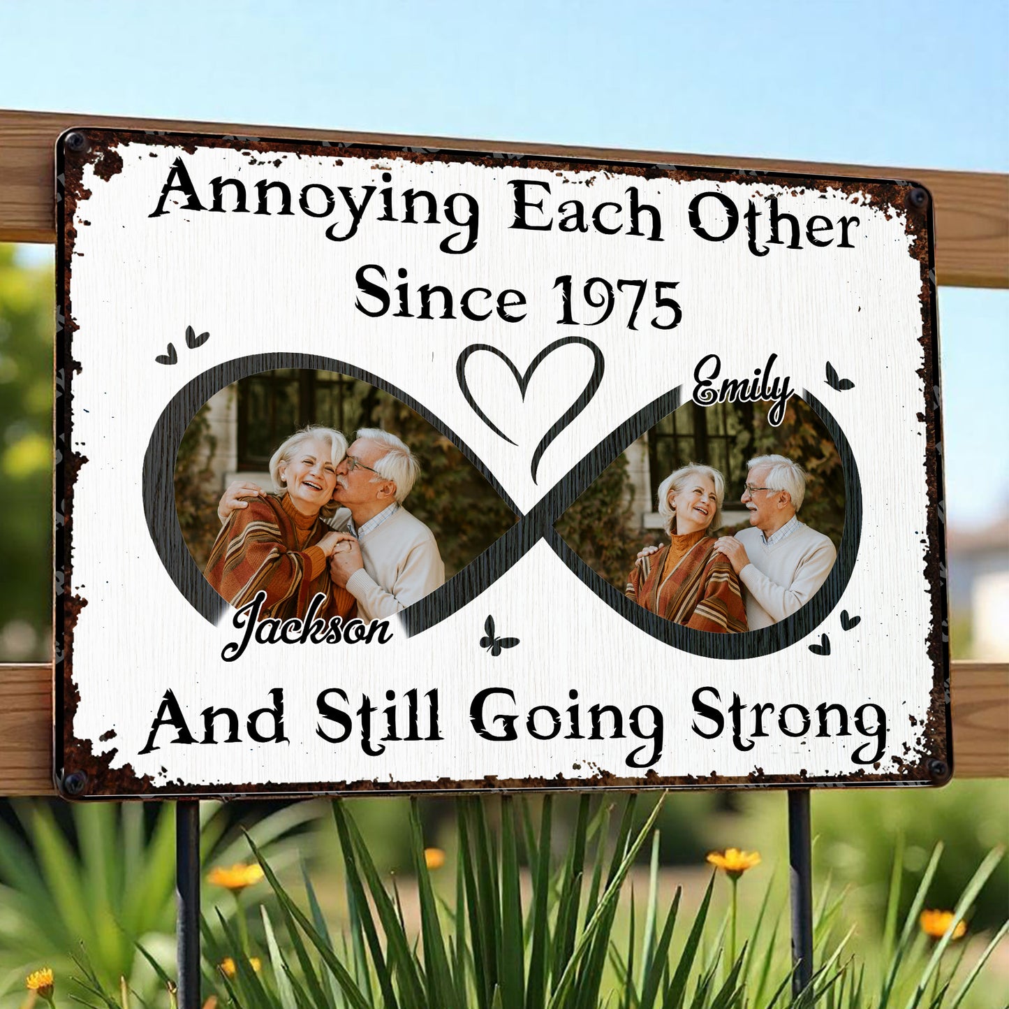 Annoying Each Other And Still Going Strong With Heart and Infinity Symbol