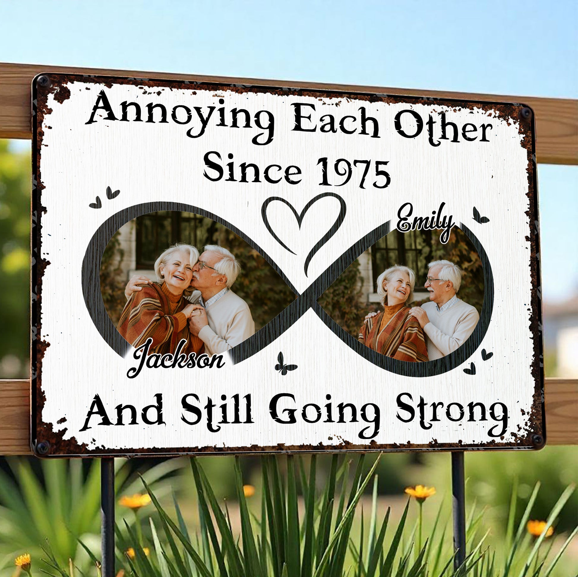 Annoying Each Other And Still Going Strong With Heart and Infinity Symbol