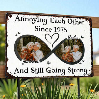 Annoying Each Other And Still Going Strong With Heart and Infinity Symbol