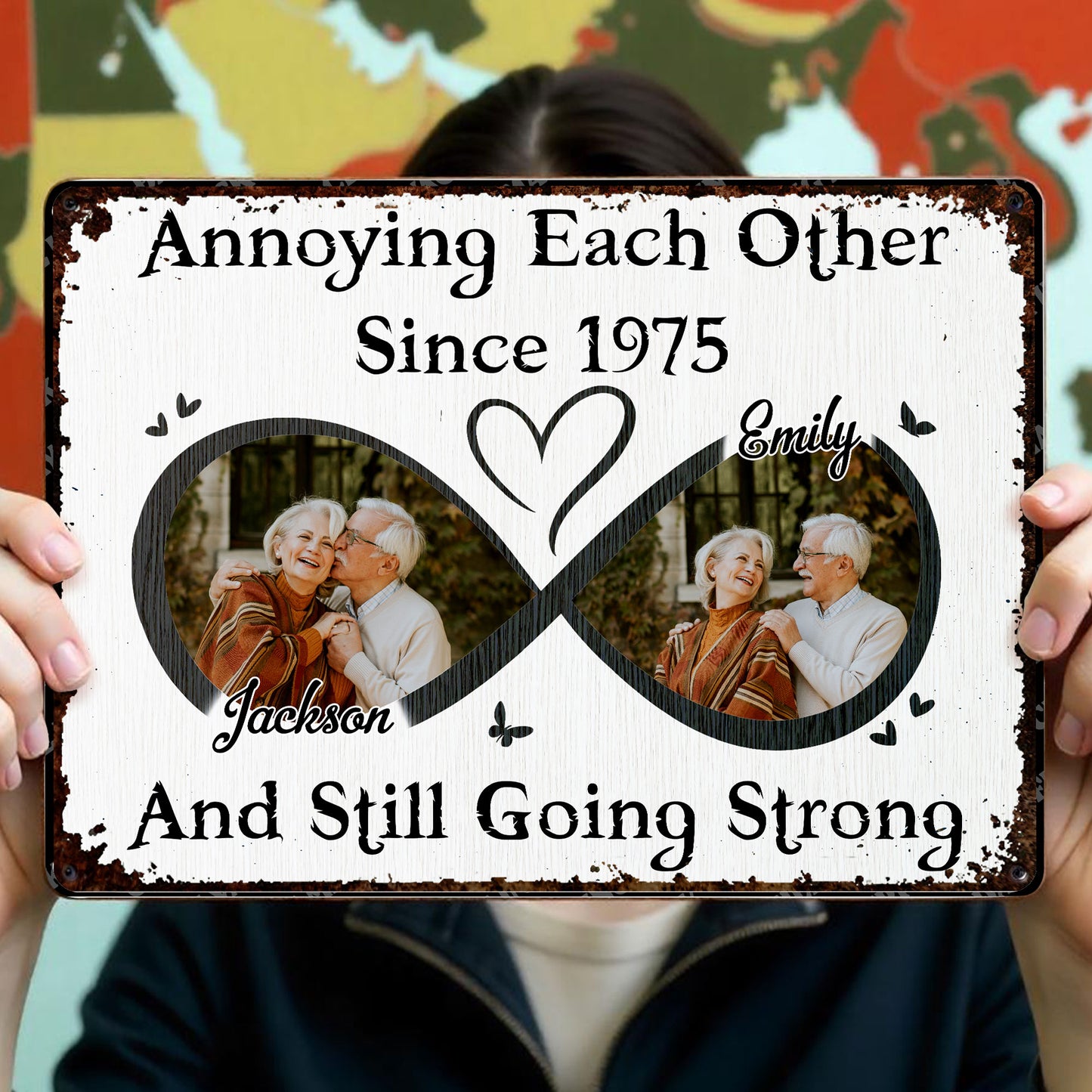 Annoying Each Other And Still Going Strong With Heart and Infinity Symbol