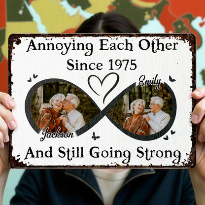 Annoying Each Other And Still Going Strong With Heart and Infinity Symbol