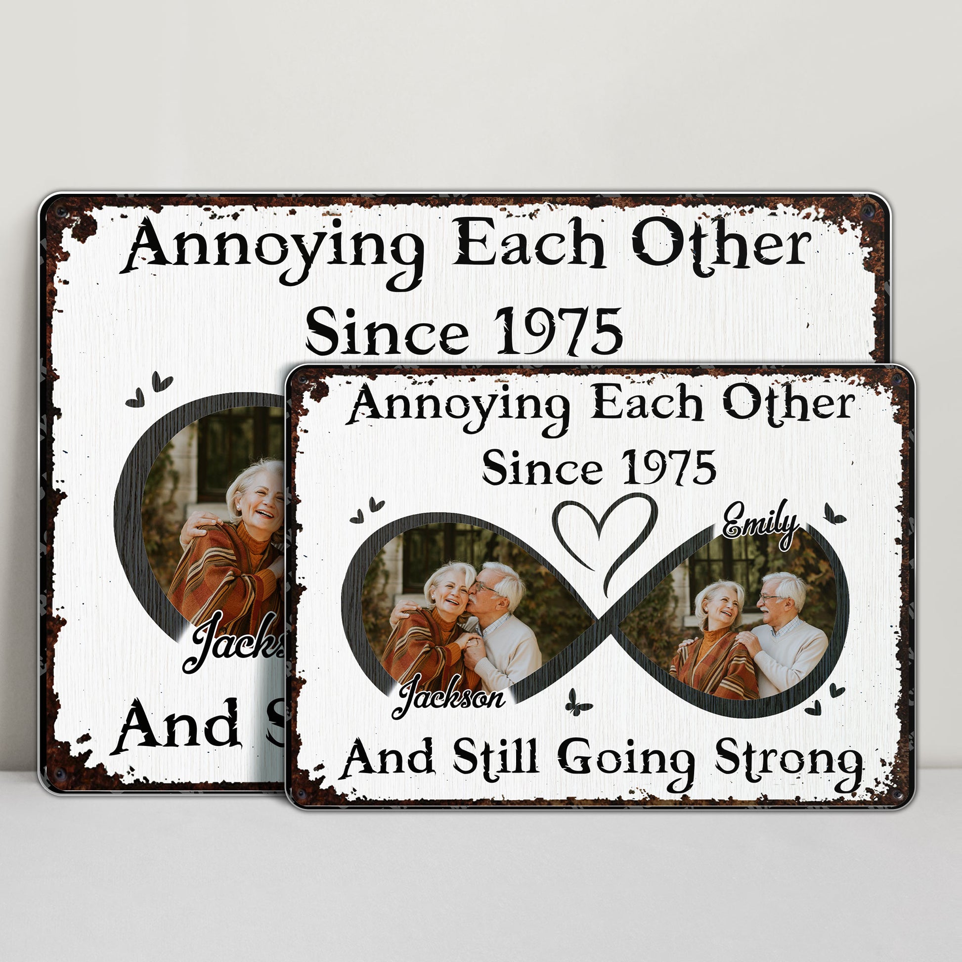 Annoying Each Other And Still Going Strong With Heart and Infinity Symbol