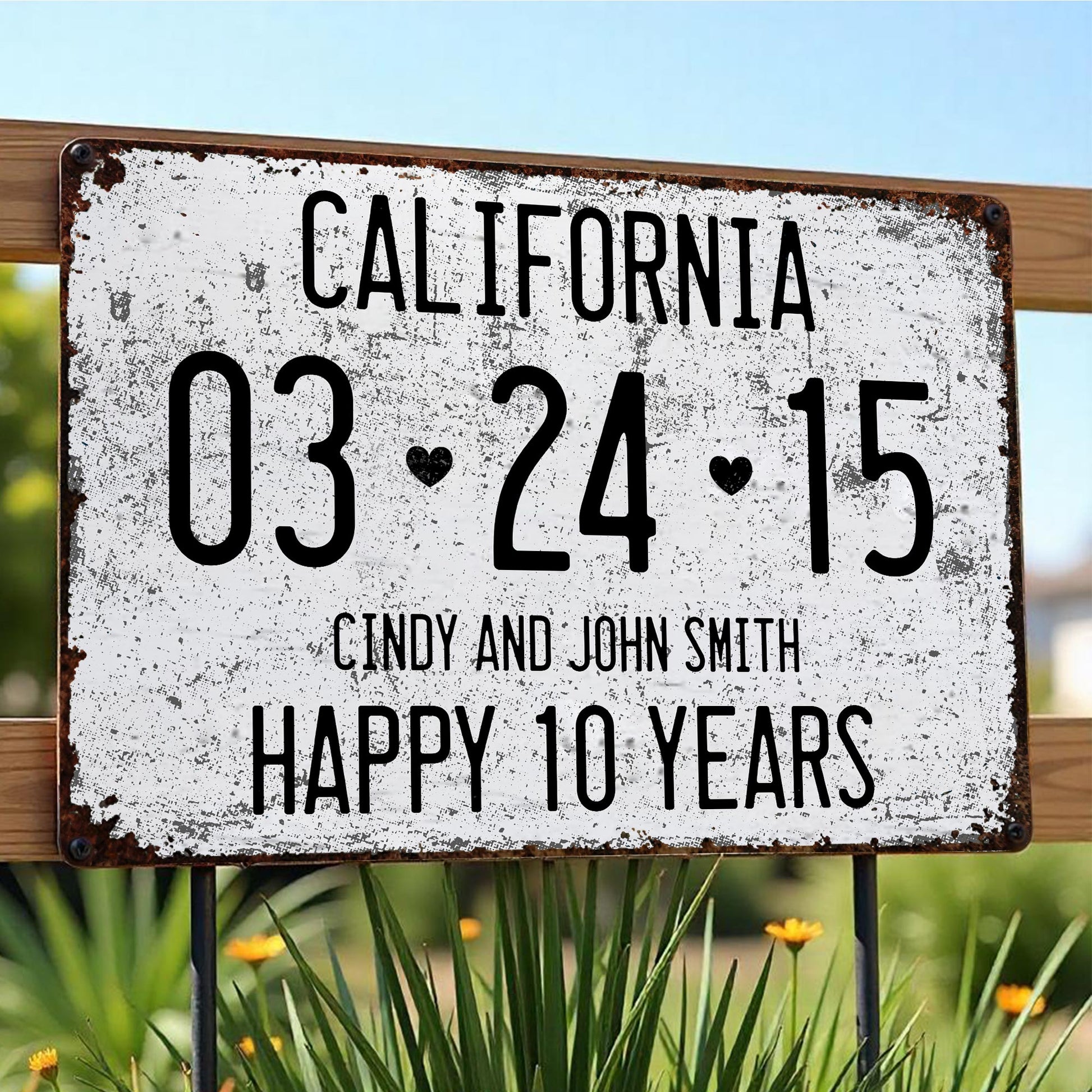 Celebrate Your Special Moments With Customizable Date And Symbols