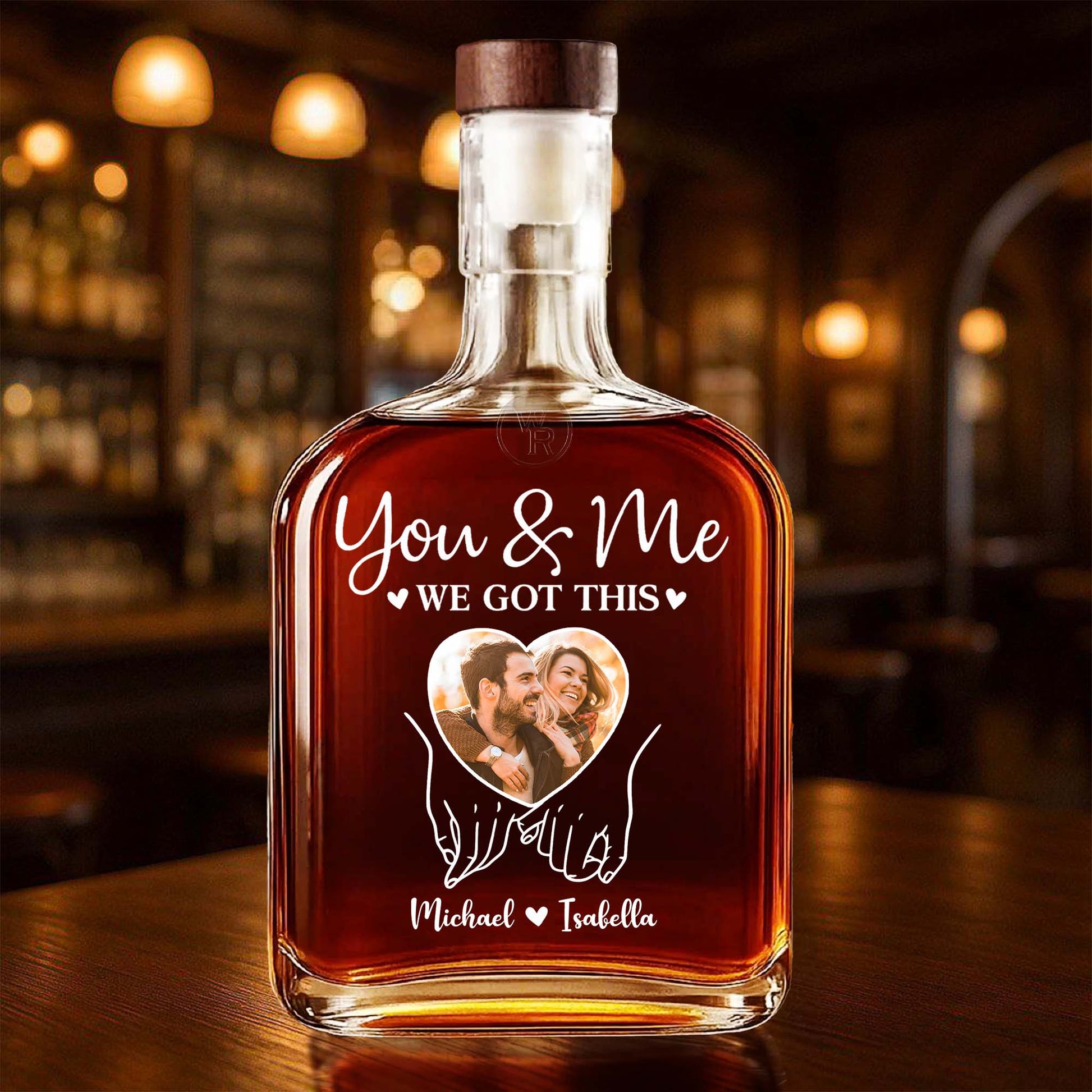 You & Me We Got This Heart And Flames Design