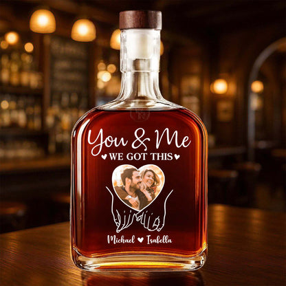 You & Me We Got This Heart And Flames Design