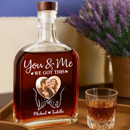 You & Me We Got This Heart And Flames Design