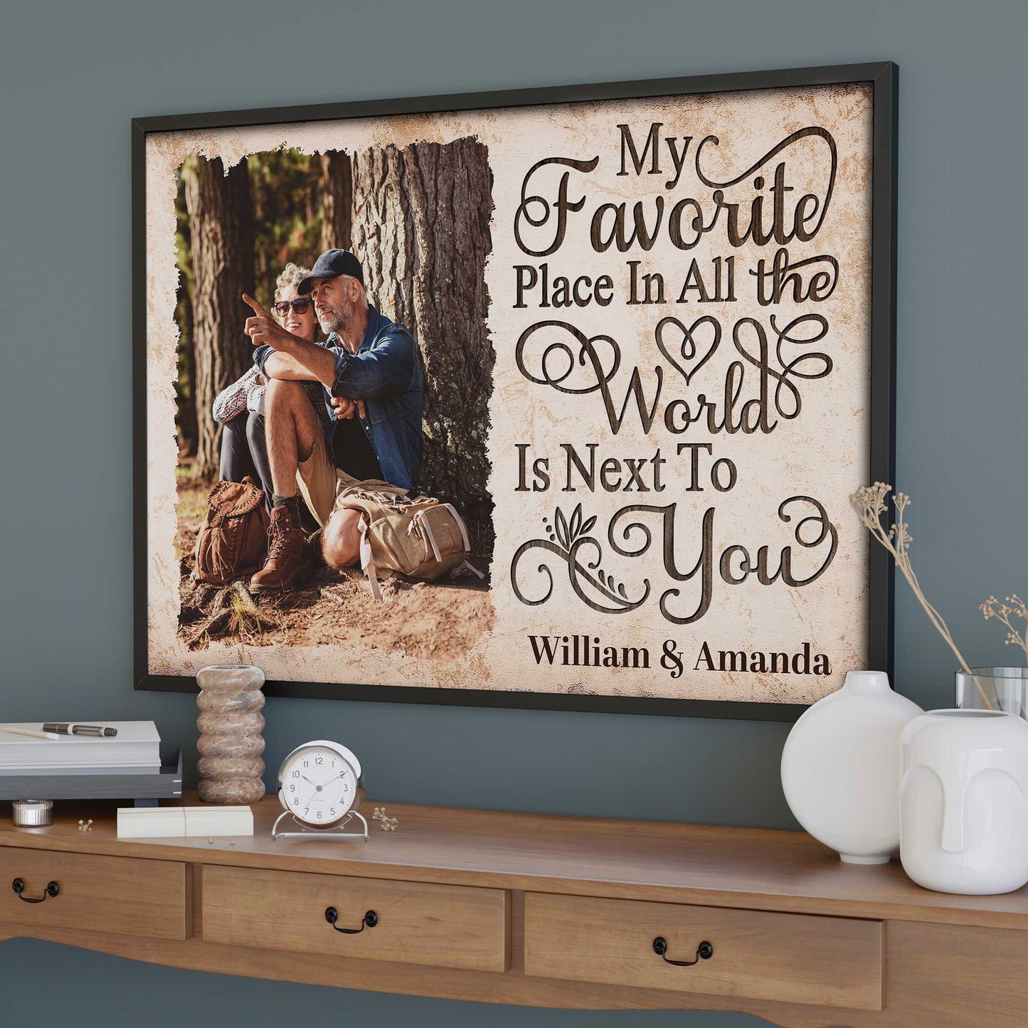 My Favorite Place Is Next To You, Couple Under Trees