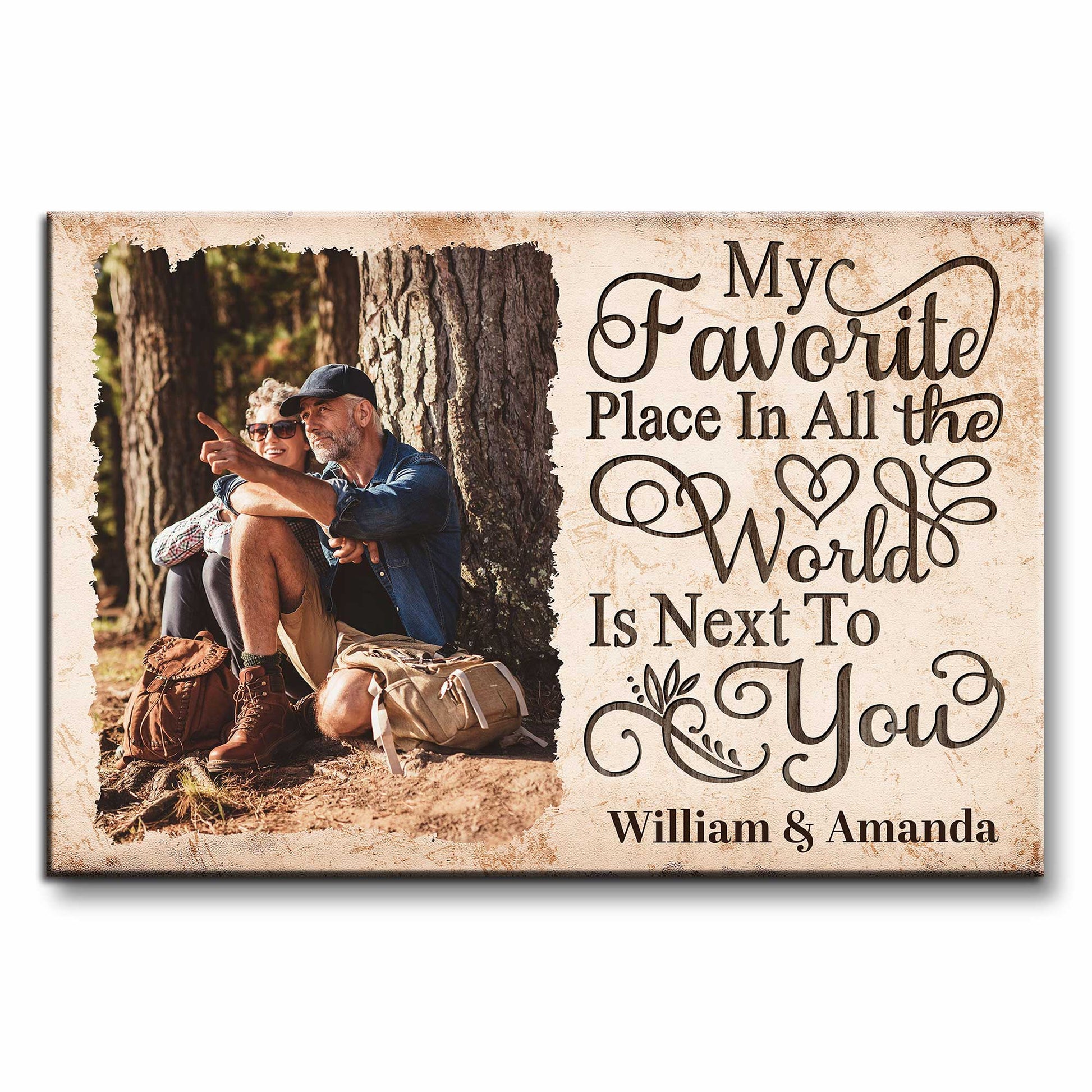 My Favorite Place Is Next To You, Couple Under Trees