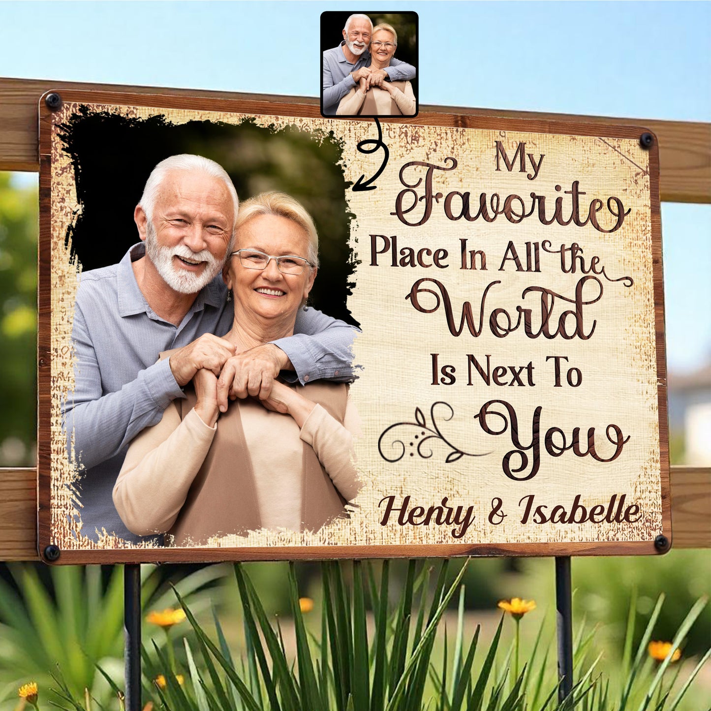 My Favorite Place In All The World Is Next To You