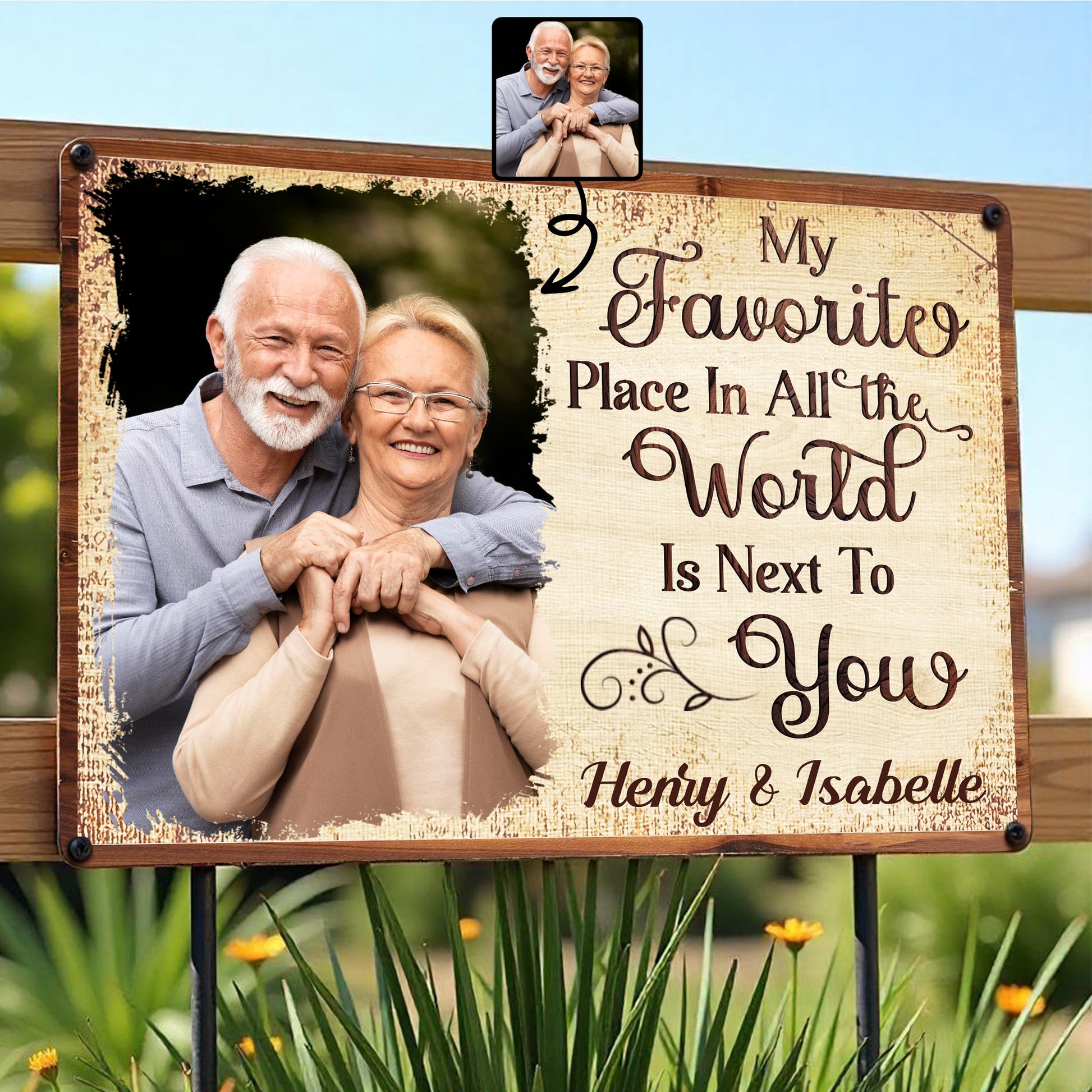 My Favorite Place In All The World Is Next To You