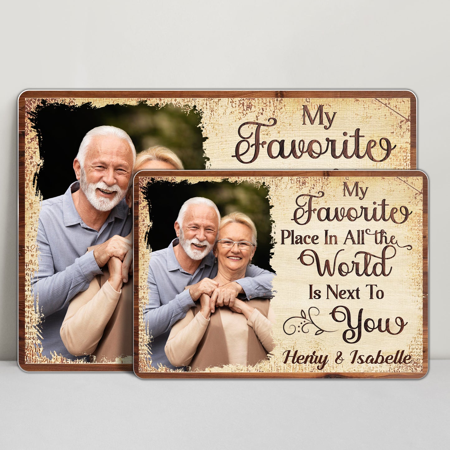 My Favorite Place In All The World Is Next To You