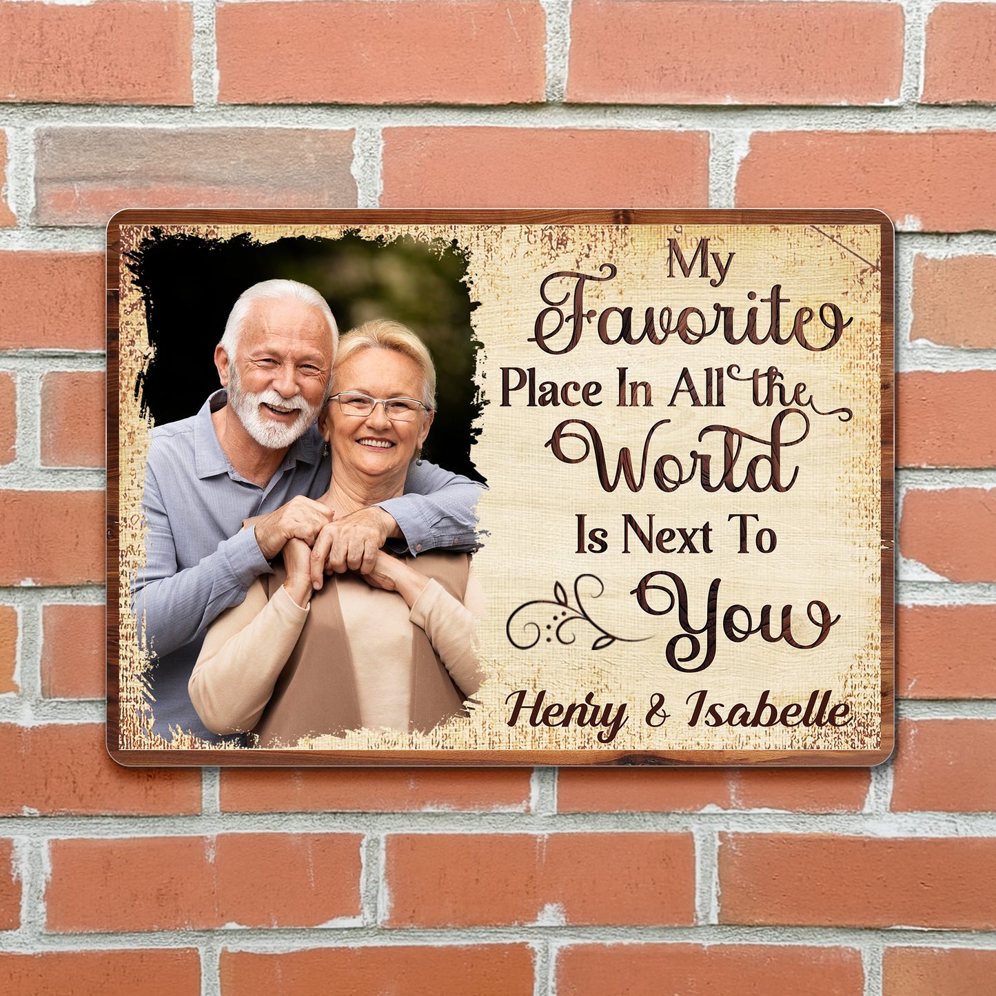 My Favorite Place In All The World Is Next To You