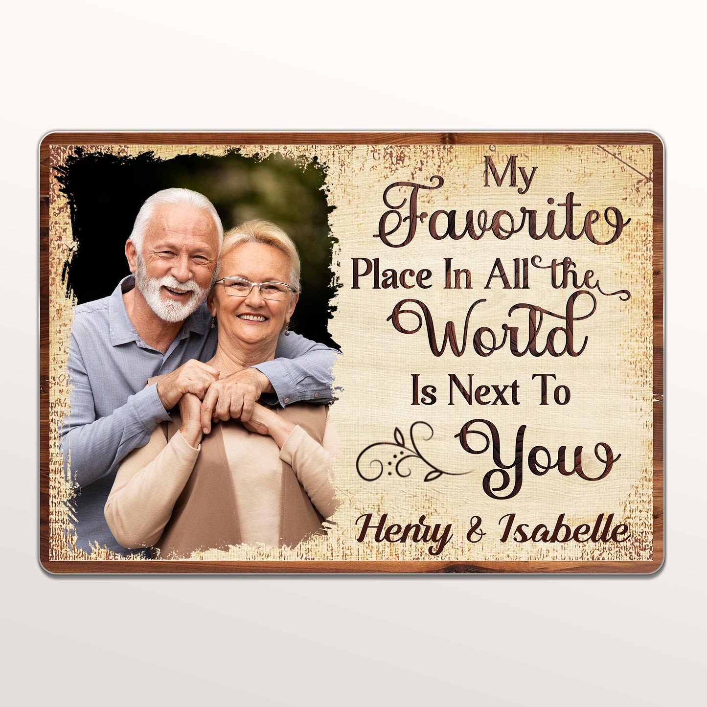 My Favorite Place In All The World Is Next To You