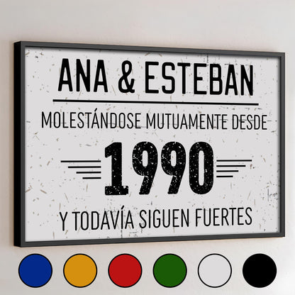 Ana & Esteban, Teasing Each Other, Still Going Strong