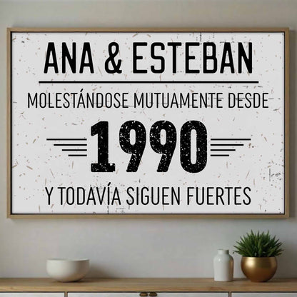 Ana & Esteban, Teasing Each Other, Still Going Strong