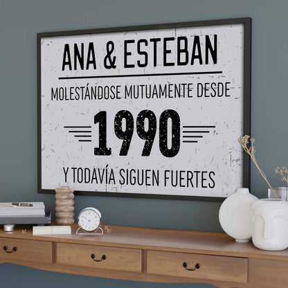 Ana & Esteban, Teasing Each Other, Still Going Strong