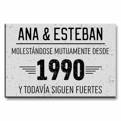 Ana & Esteban, Teasing Each Other, Still Going Strong