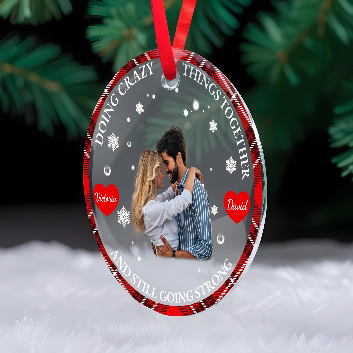 Doing Crazy Things Together, Strong Relationship Circle Ornament