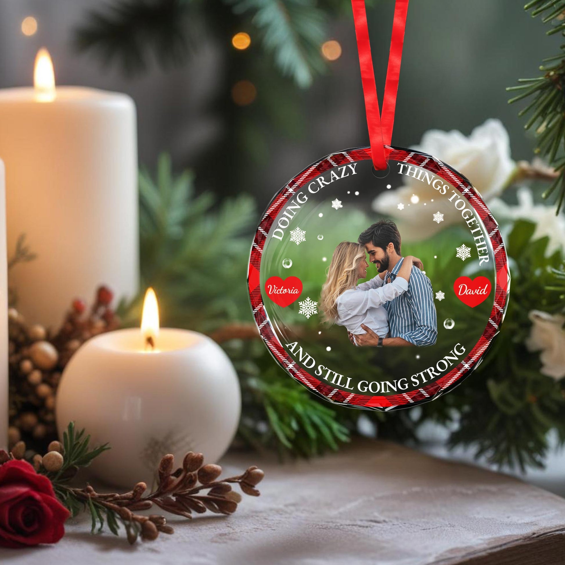 Doing Crazy Things Together, Strong Relationship Circle Ornament