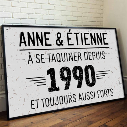 To My Beloved, Teasing Each Other Since [Year]