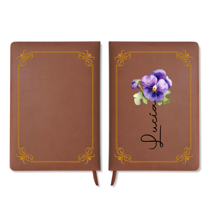 Blossoming Beauty In Every Page With Elegant Flower Design