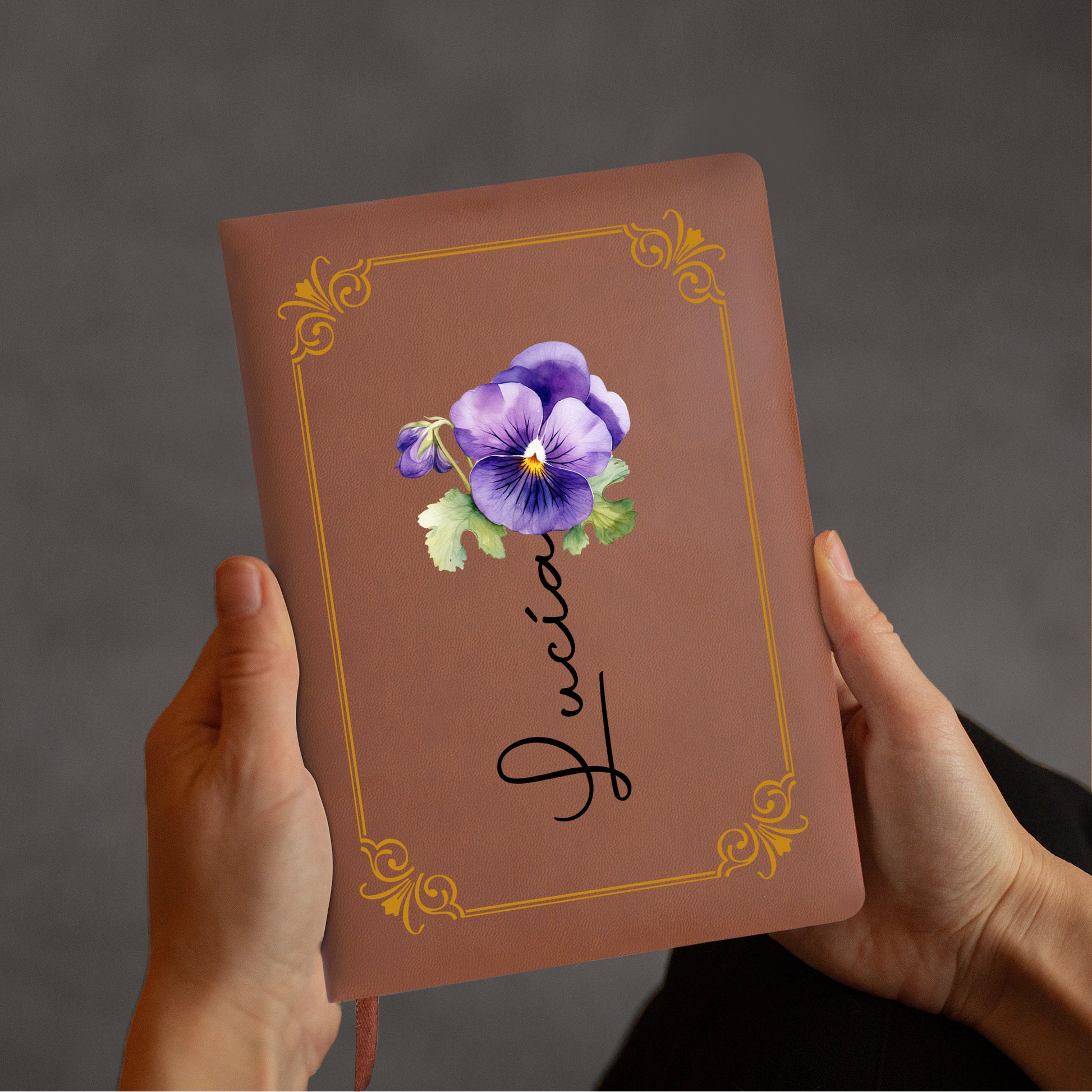 Blossoming Beauty In Every Page With Elegant Flower Design