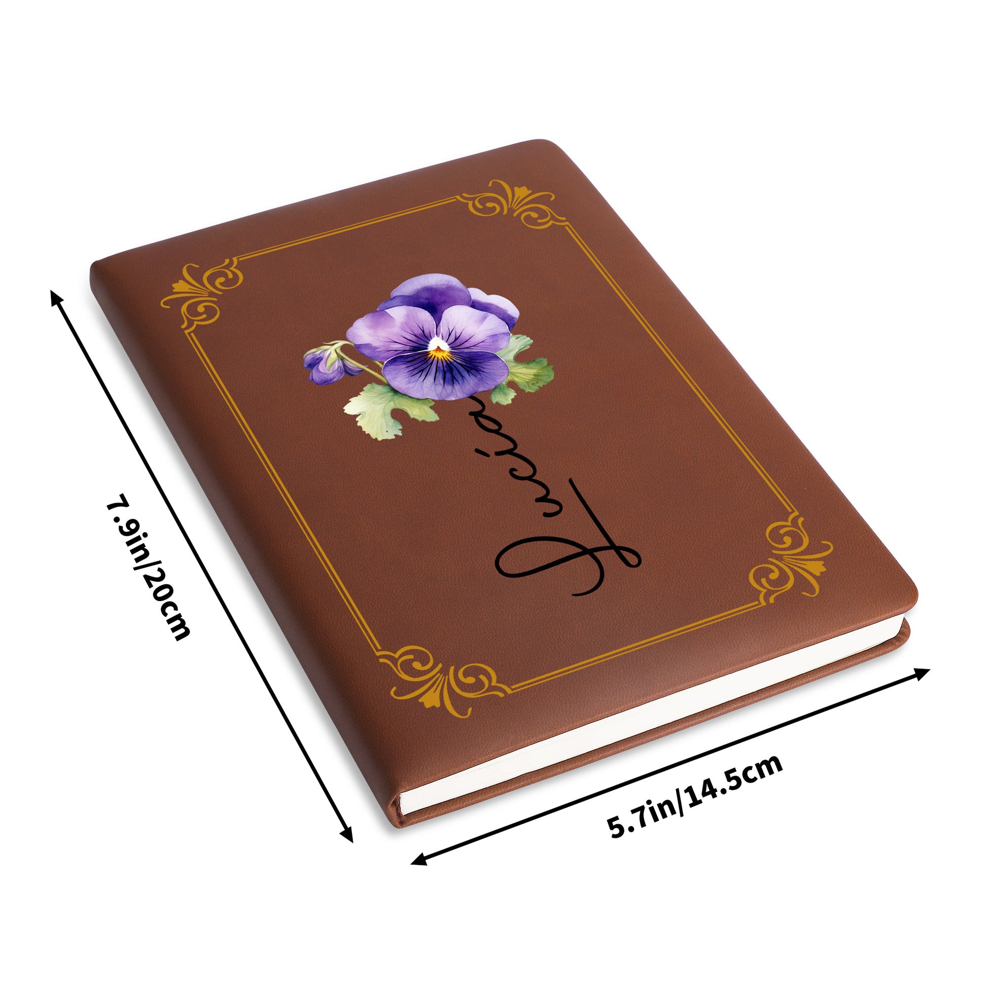 Blossoming Beauty In Every Page With Elegant Flower Design