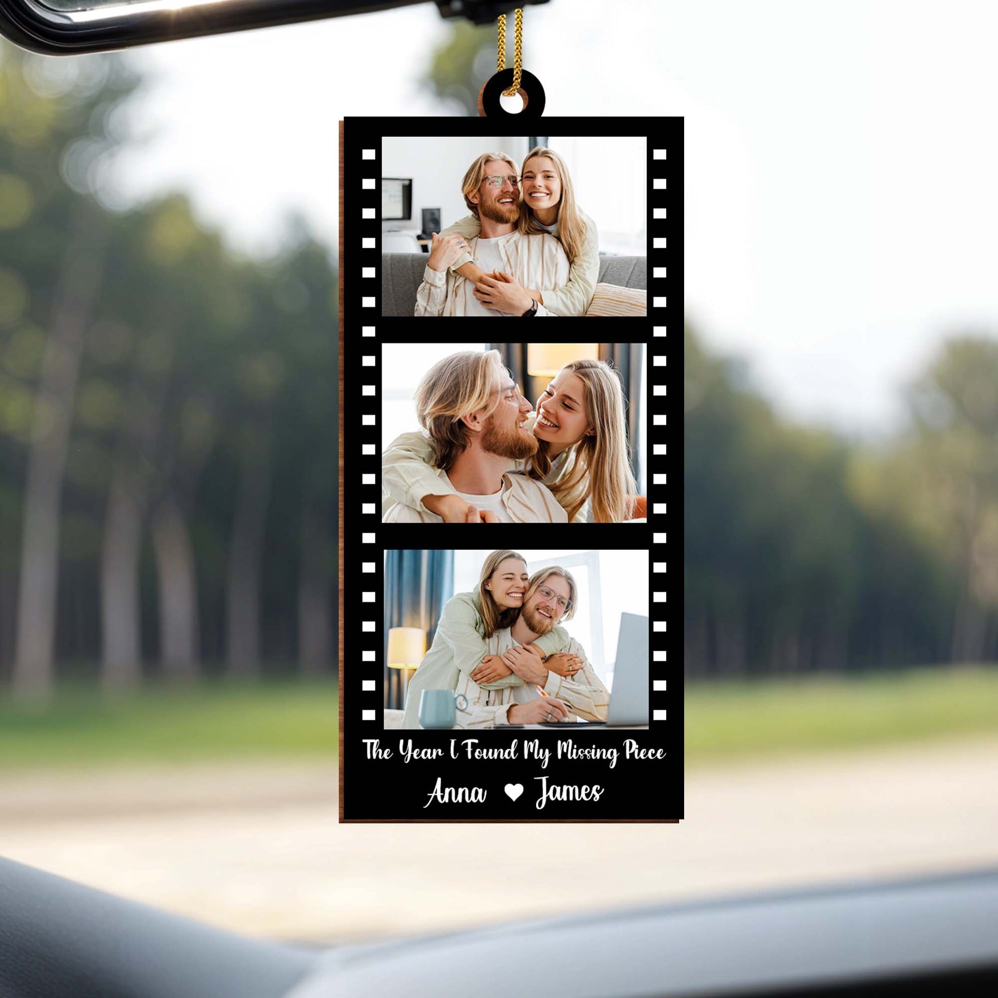 The Year I Found My Missing Piece Couple's Ornament