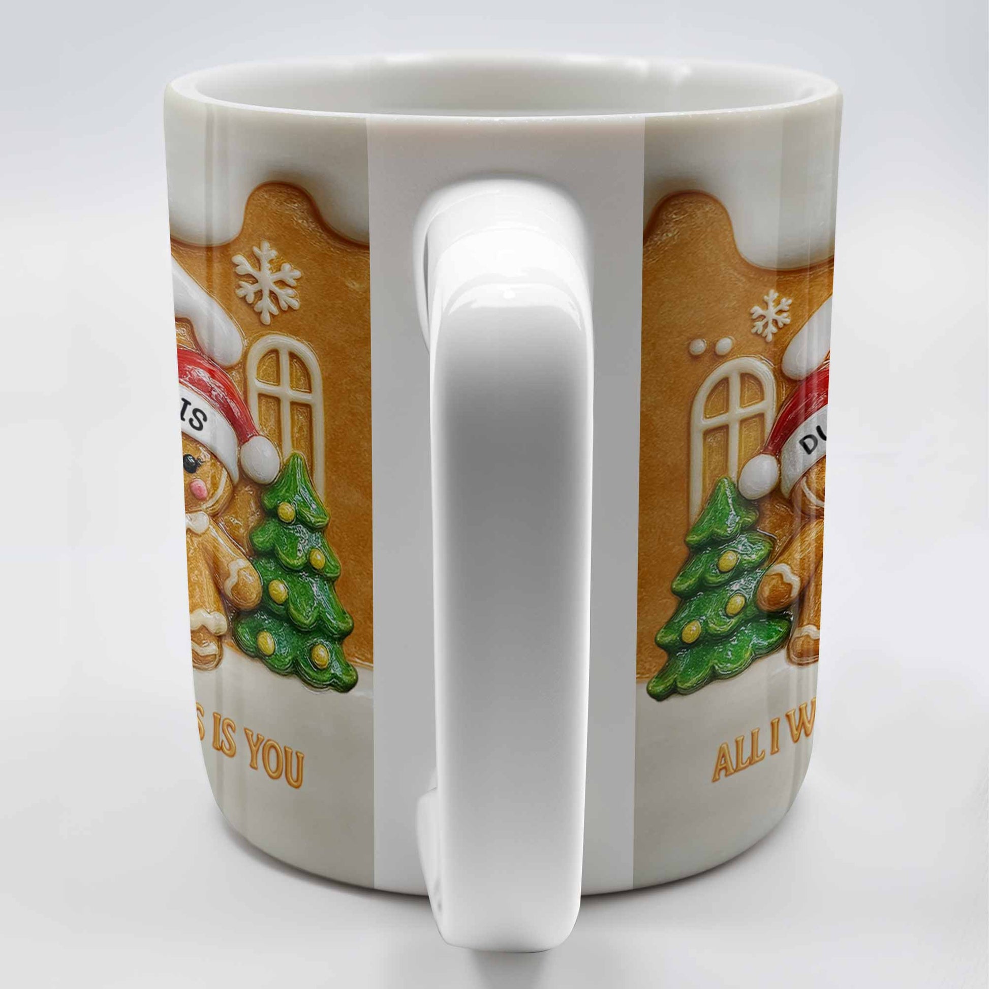 All I Want For Christmas Is You With Gingerbread Couple