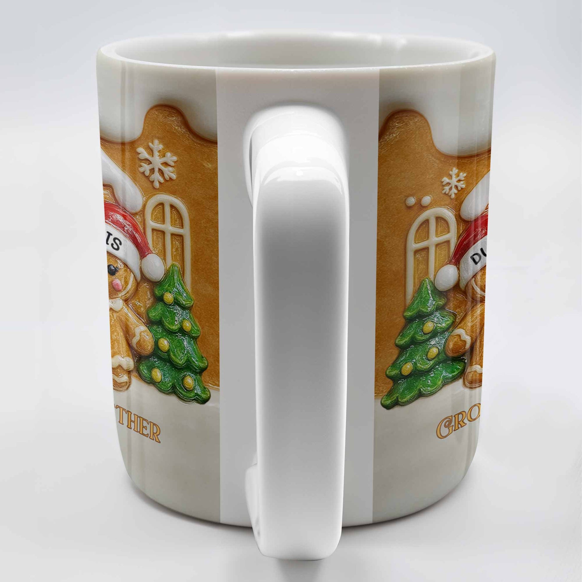 Growing Old Together Gingerbread Couple Design