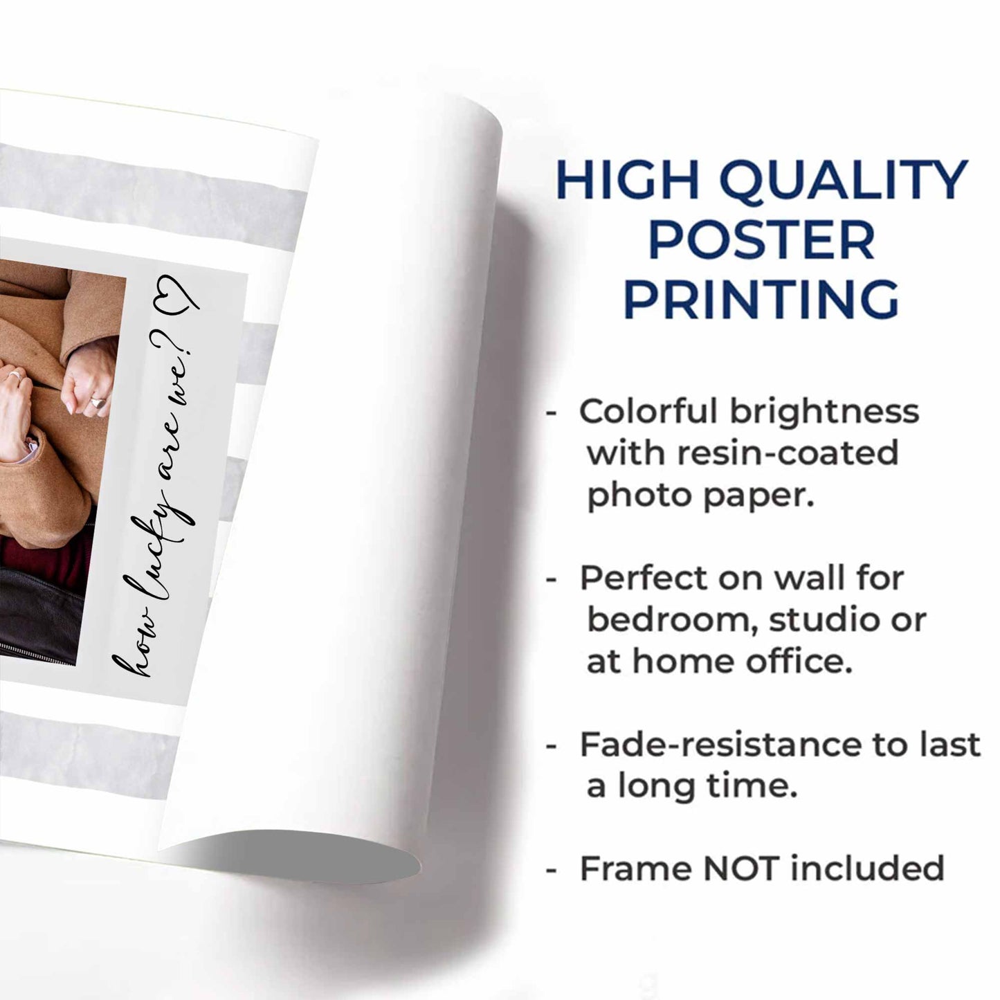 How Lucky Are We With Striped Background