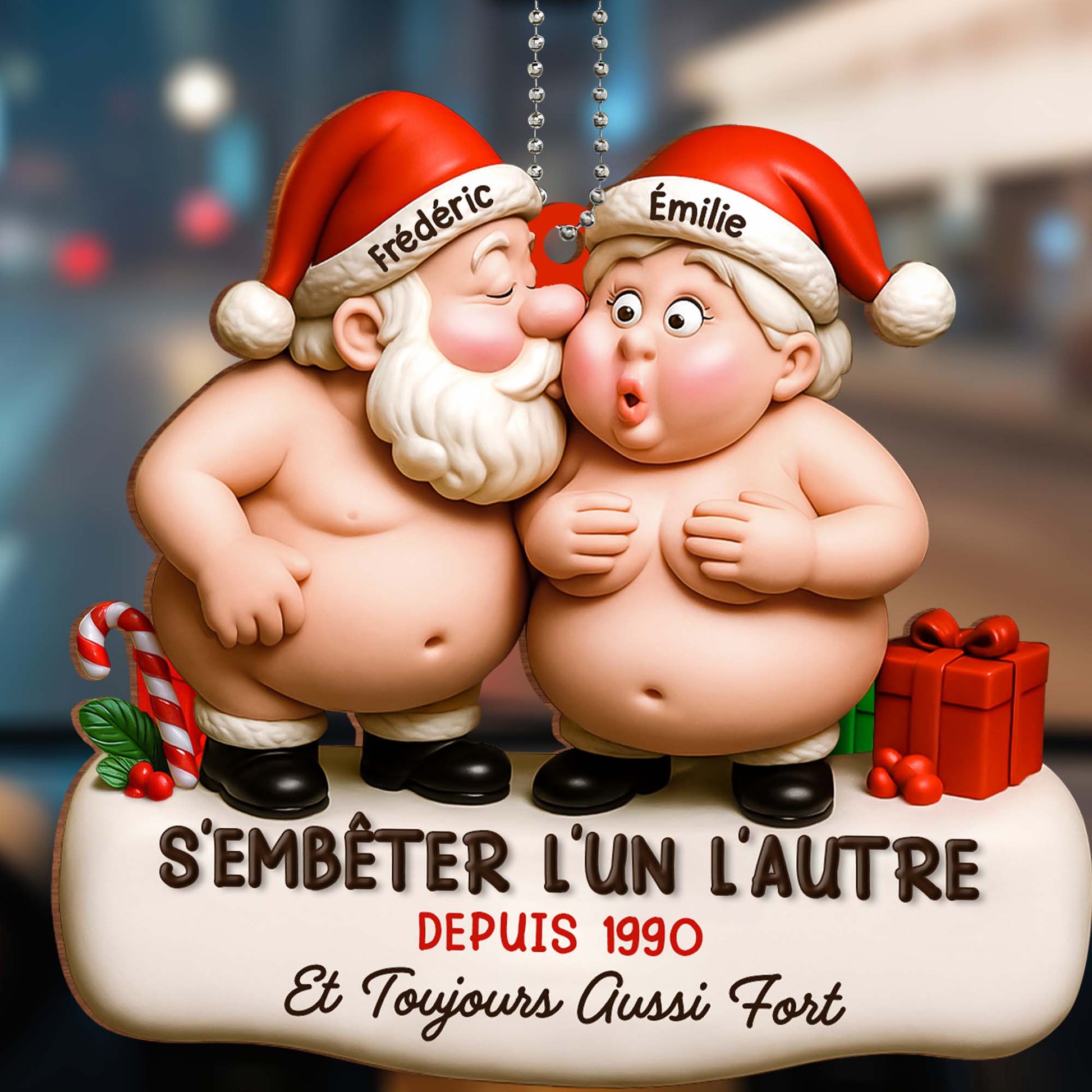 Always Annoying Each Other But Still Strong, Santa Hats