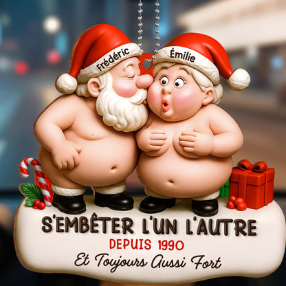 Always Annoying Each Other But Still Strong, Santa Hats