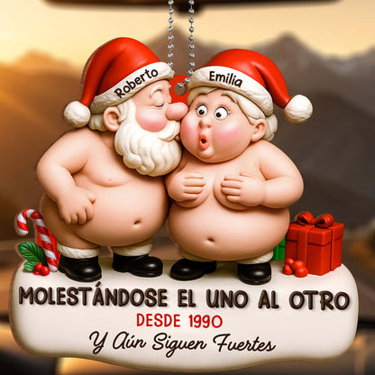 Teasing Each Other Since 1990, Santa Hats, Candy Cane