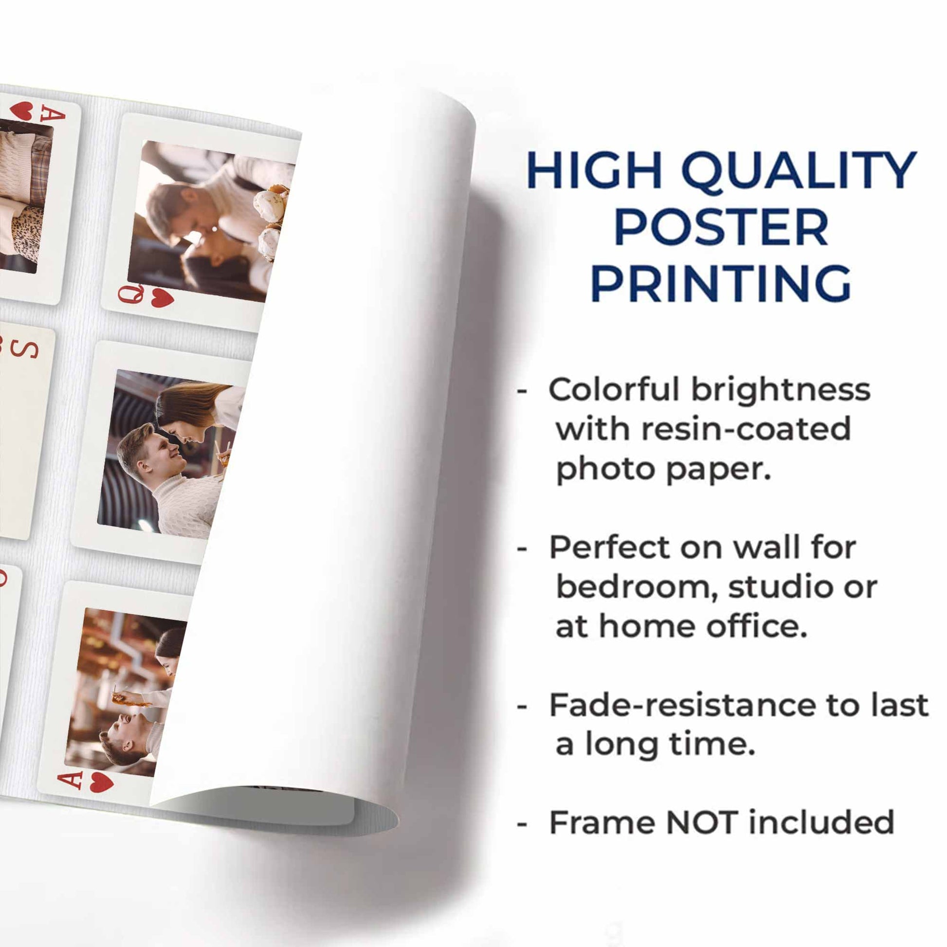 Lucky In Love Hearts And Playing Cards