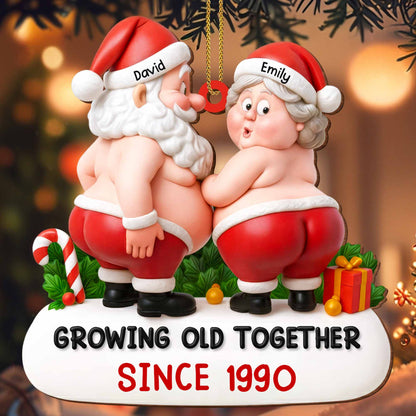 Growing Old Together Since Santa And Mrs. Claus