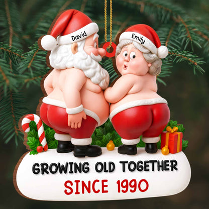 Growing Old Together Since Santa And Mrs. Claus