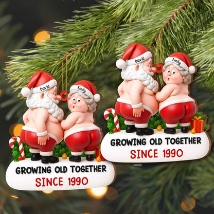 Growing Old Together Since Santa And Mrs. Claus