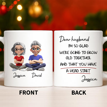 Celebrate Your Special Bond With Custom Cartoon Figures - Personalized Custom Coffee Mug - CPL1018_MG