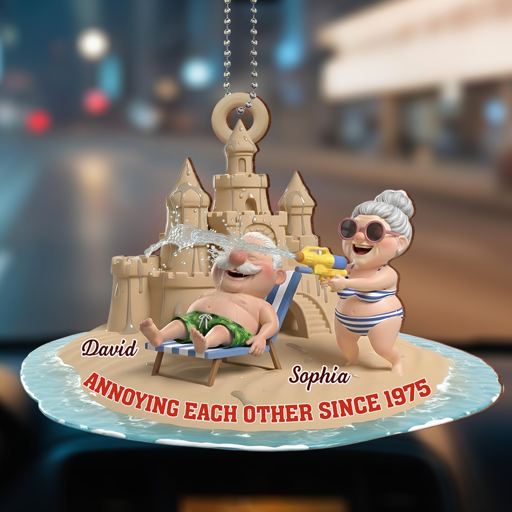 Annoying Each Other Since, Beach Vacation Scene