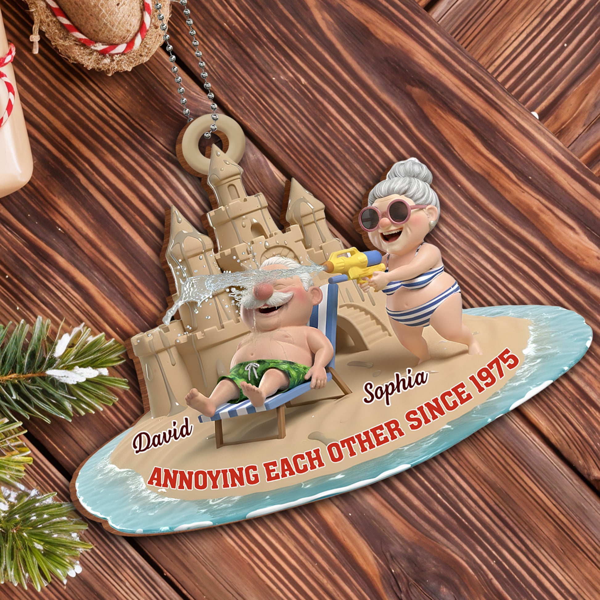 Annoying Each Other Since, Beach Vacation Scene