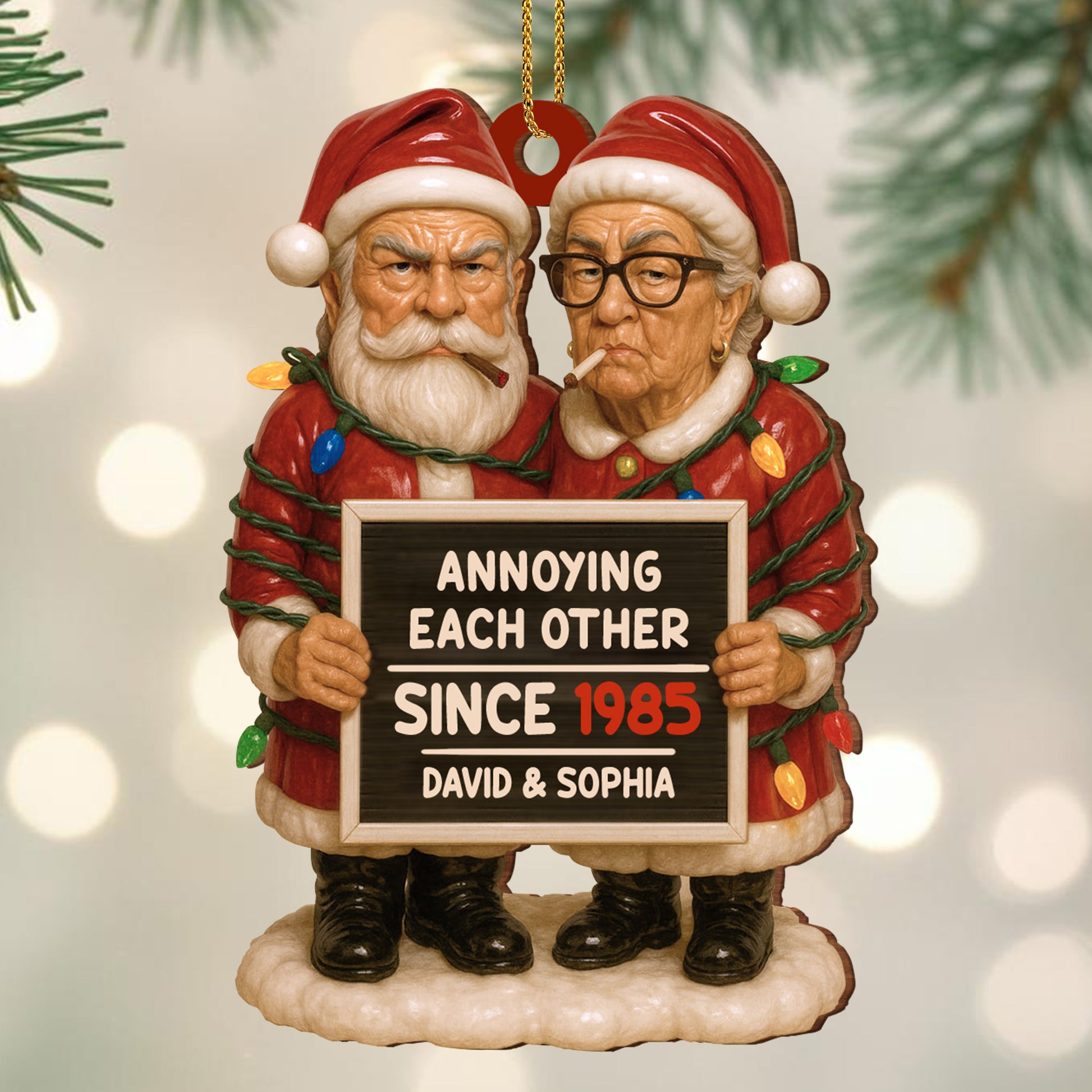 Annoying Each Other Since [Year], Santa And Mrs. Claus