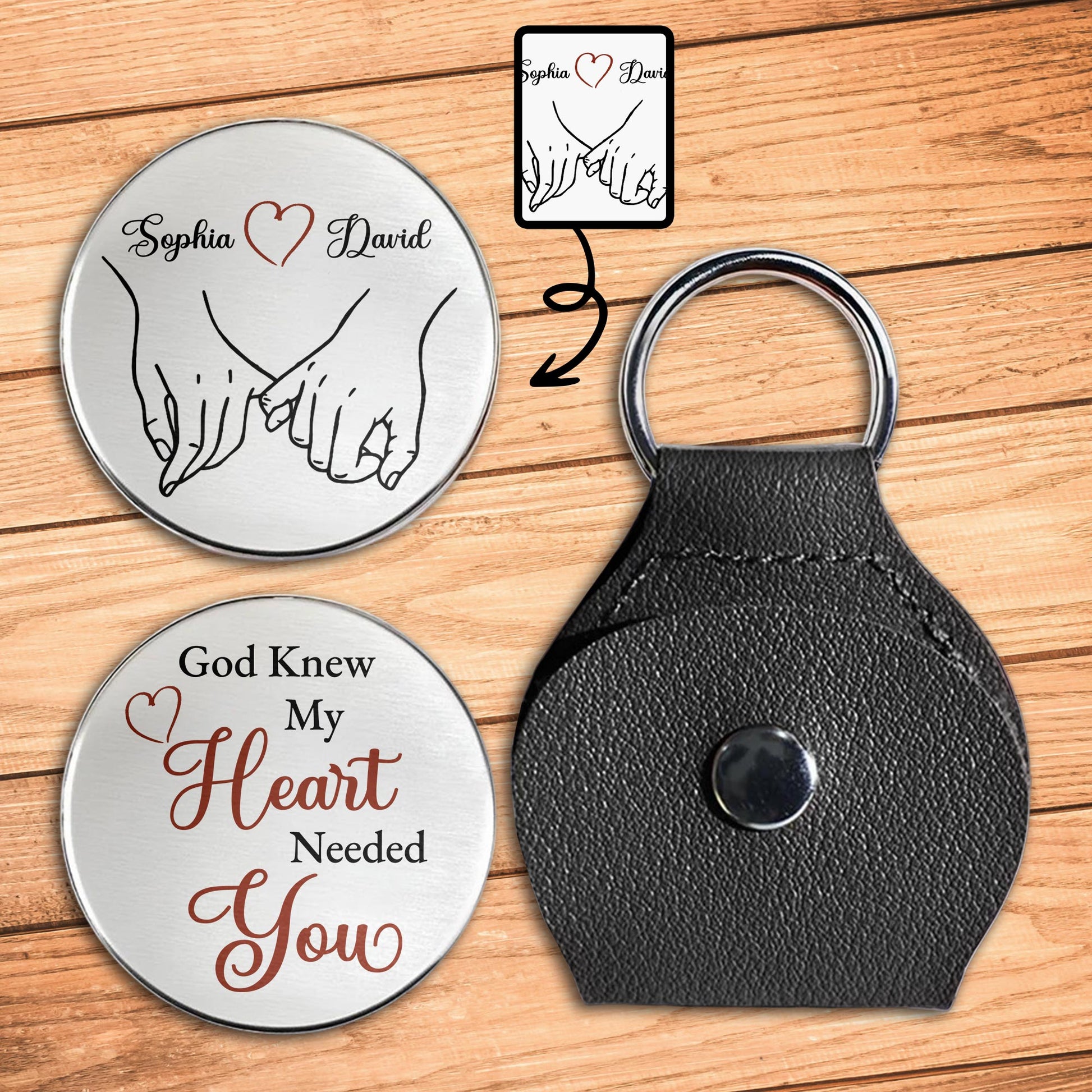 God Knew My Heart Needed You, Heart And Hands Design