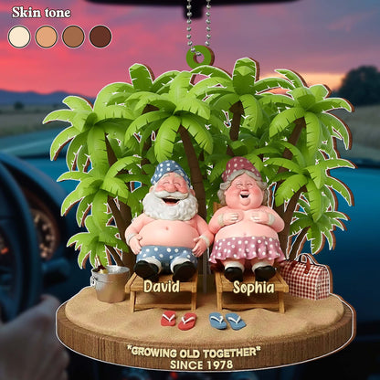 Growing Old Together, Palm Trees and Beach Chairs