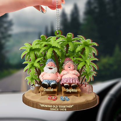 Growing Old Together, Palm Trees and Beach Chairs