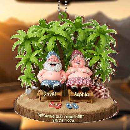 Growing Old Together, Palm Trees and Beach Chairs